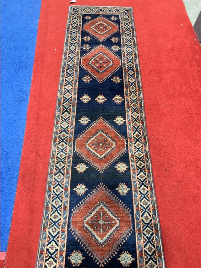 Rental store for Red and Blue Diamond Runner in San Francisco CA