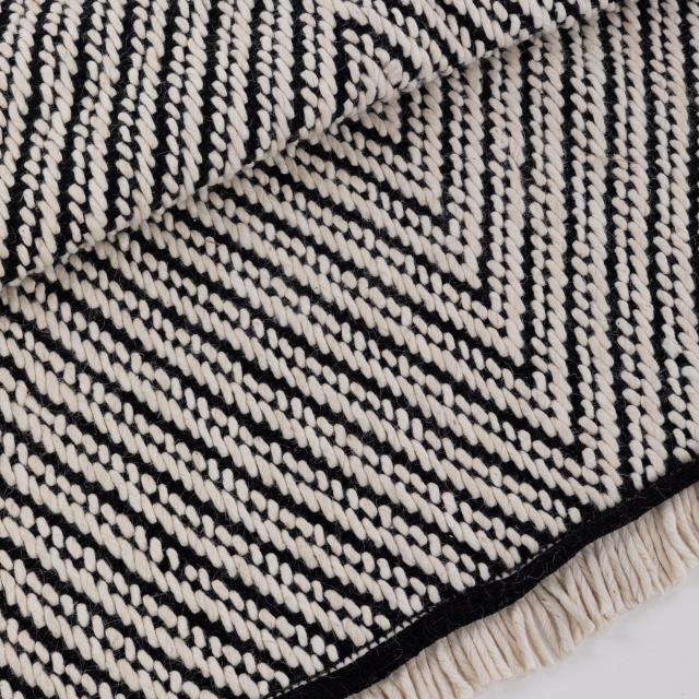 Rental store for Black   White Woven Rug in San Francisco CA